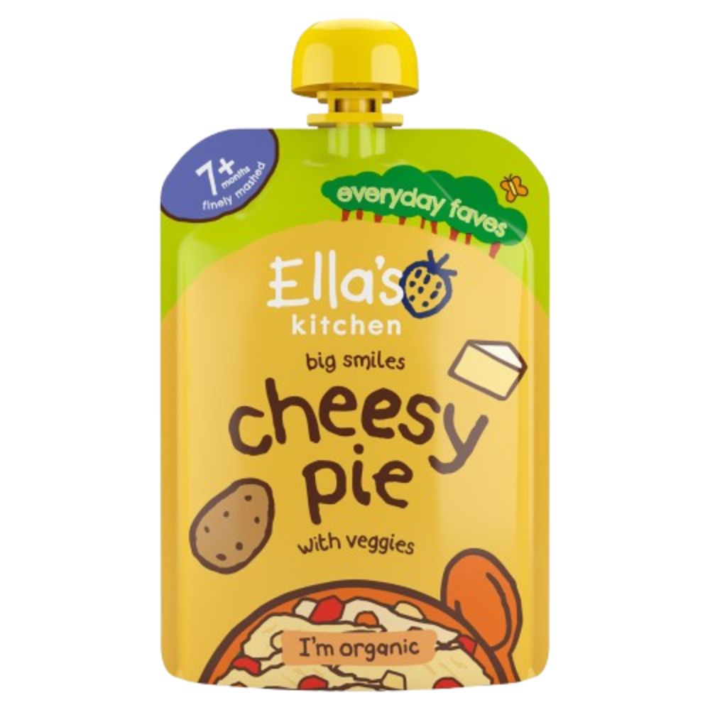 Ella's Kitchen - Big Smiles Cheesy Pie With Veggies 130g