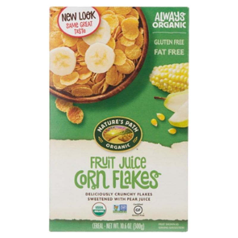 Natures Path - Corn Flakes Fruit Juice Sweetened 300G