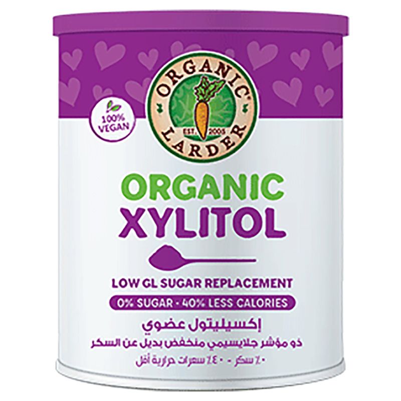 Organic Larder - Organic Xylitol Sugar Replacement - 500g