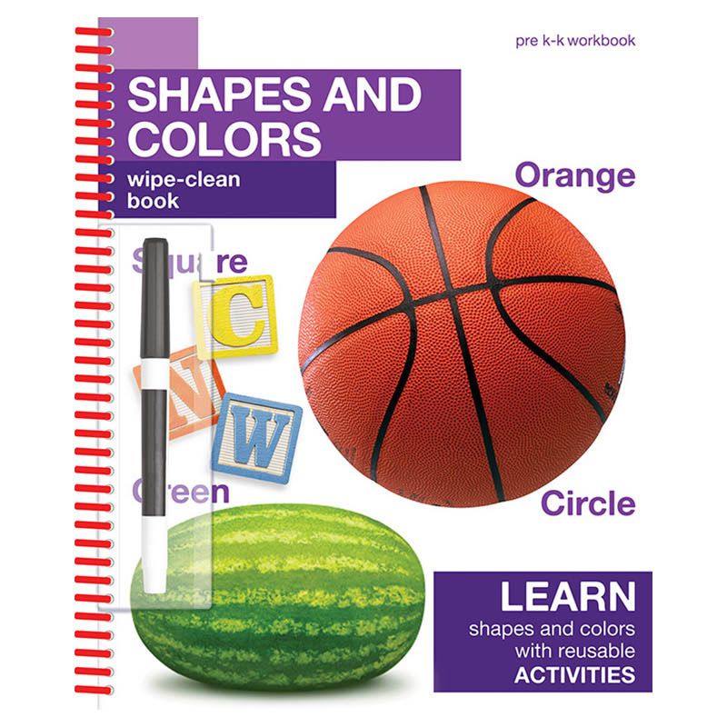 Shapes And Colors Wipe-Clean Book