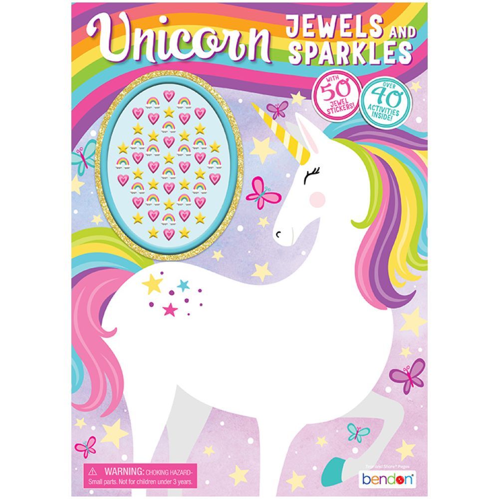 Jewels And Sparkles Activity Book With Jewel Stickers