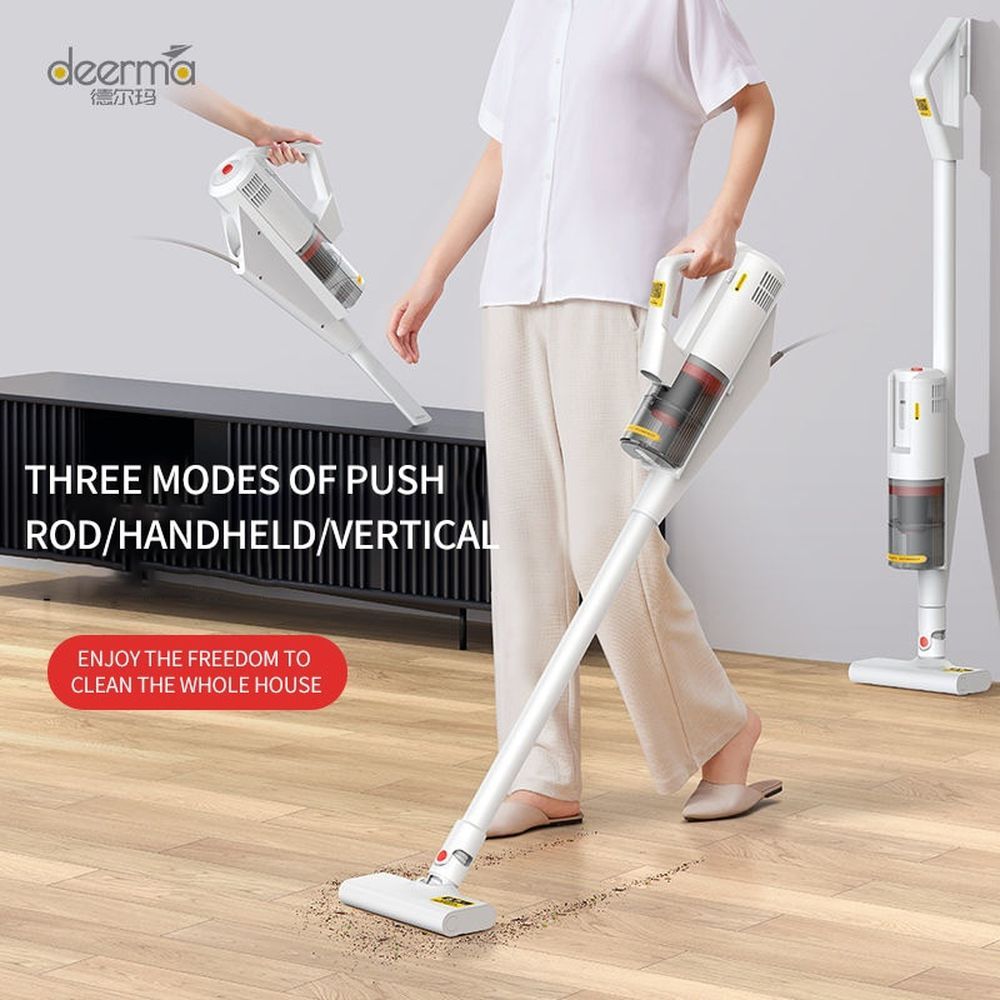 Deerma - 3-in-1 Portable Vacuum Cleaner - White