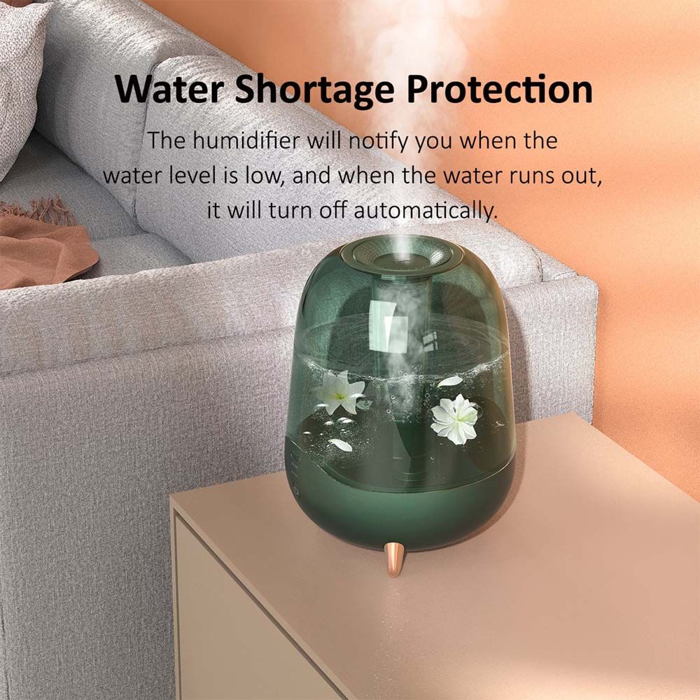 Deerma - Crystal Clear Ultrasonic Cool Mist Humidifier 5L - Green