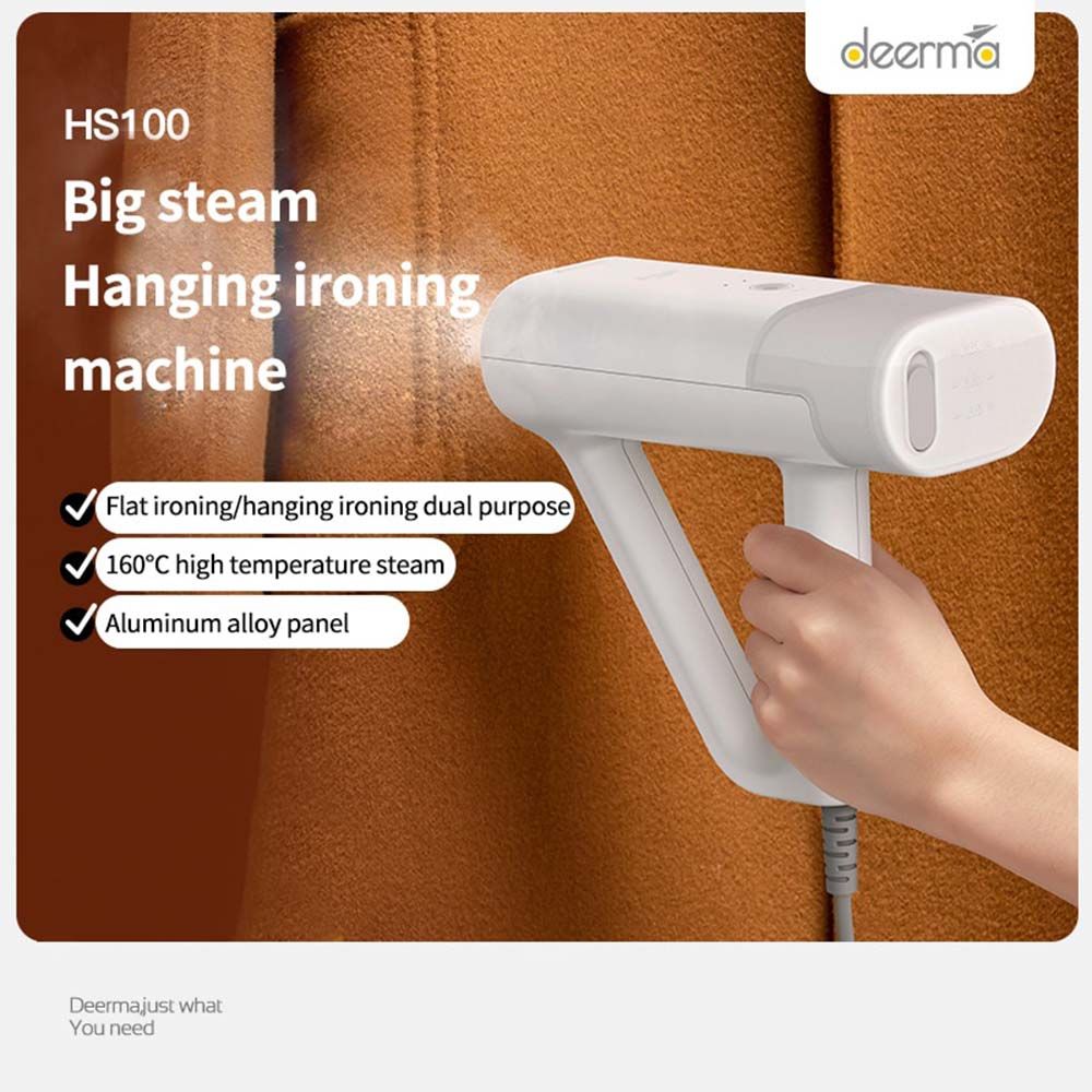 Deerma - HS100 Portable Garment Steamer - White