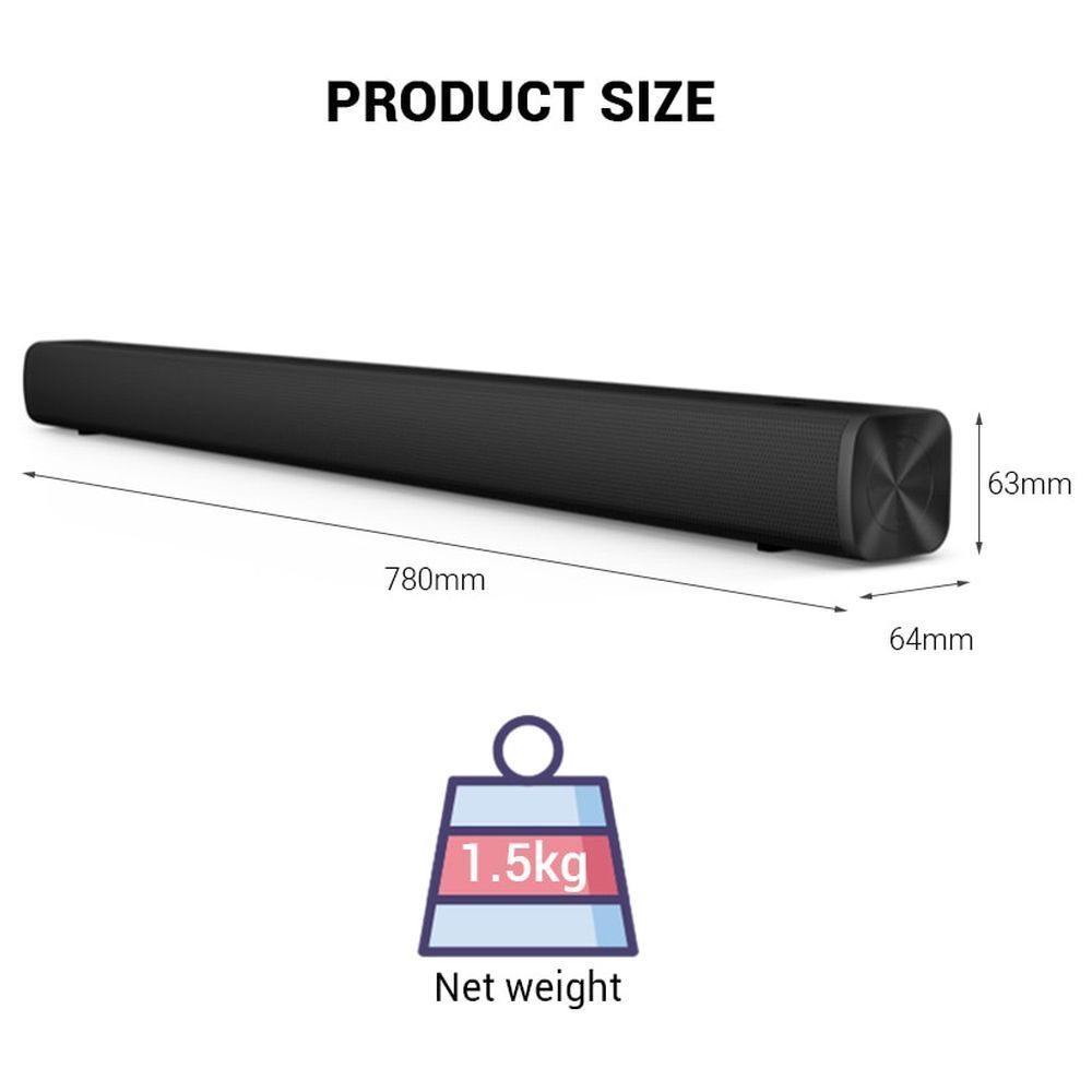 Xiaomi Redmi - TV Soundbar Bluetooth Speaker - Black