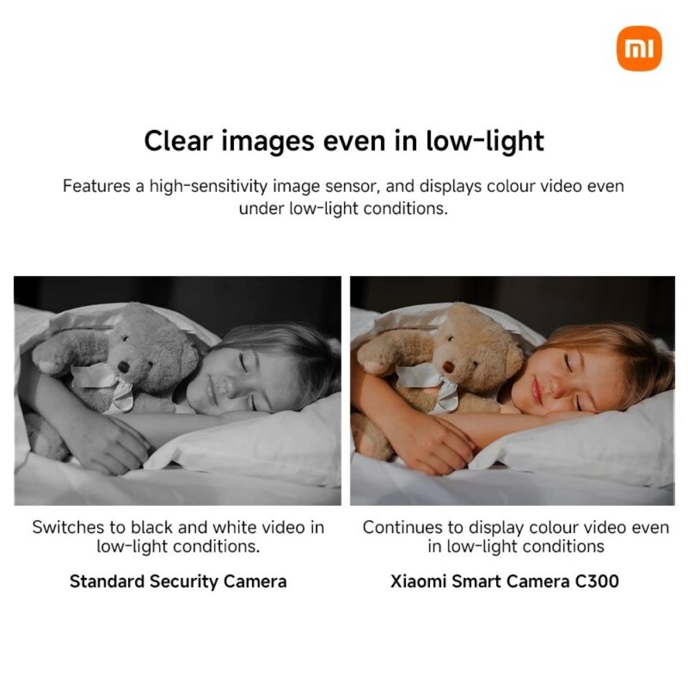 Xiaomi - Smart Camera C300 2K - White