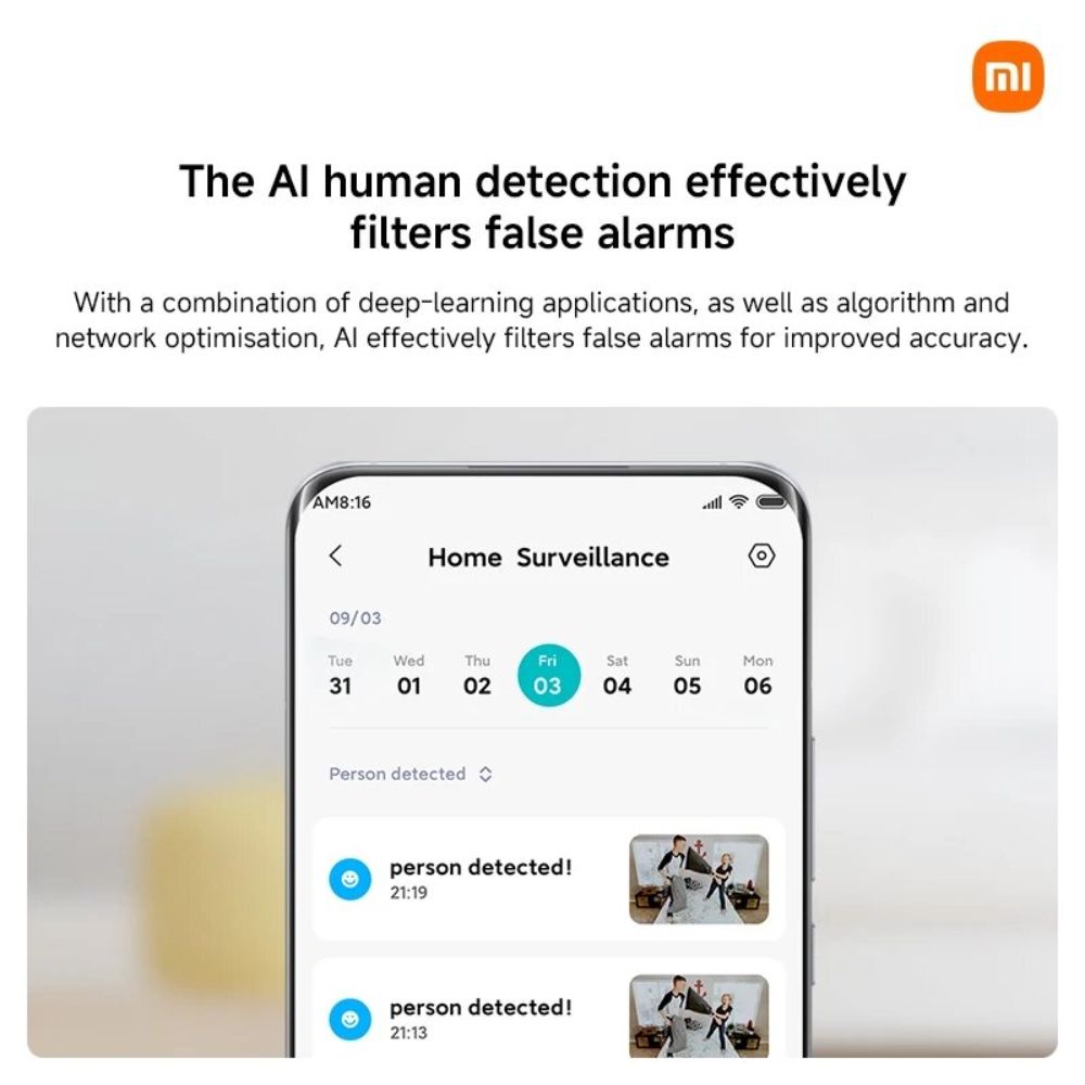 Xiaomi - Smart Camera C300 2K - White