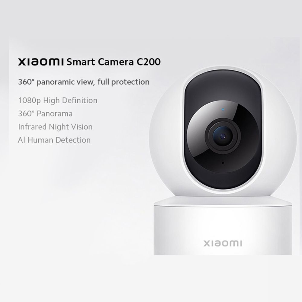 Xiaomi - C200 Smart Security Camera - White