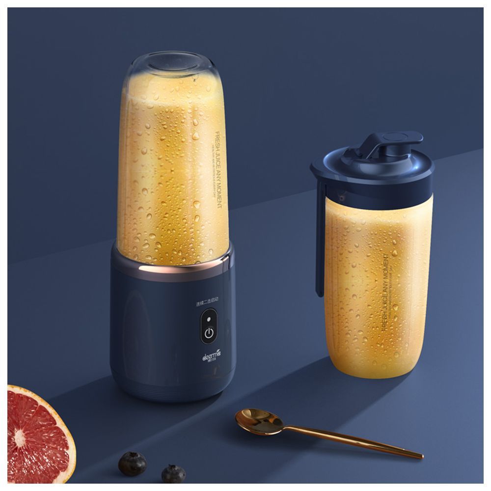 Deerma - NU06 Mini USB Blender Bottle - Blue