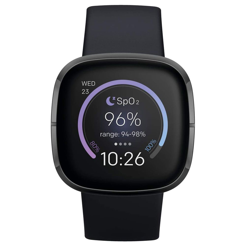 Fitbit - Sense Advanced Smartwatch - Black