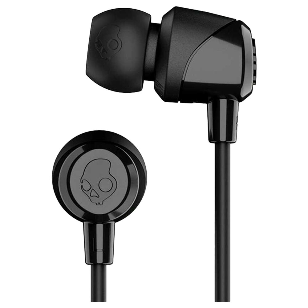 Skullcandy - Jib In-Ear Headphones With Mic - Black/Black 