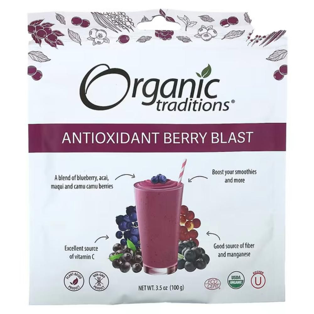 Organic Traditions Antioxidant Berry Blast 100g