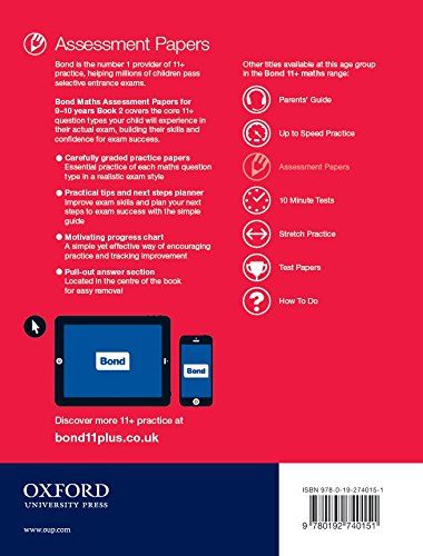 Bond 11+ Assessment Papers Math 9-10 Bk2