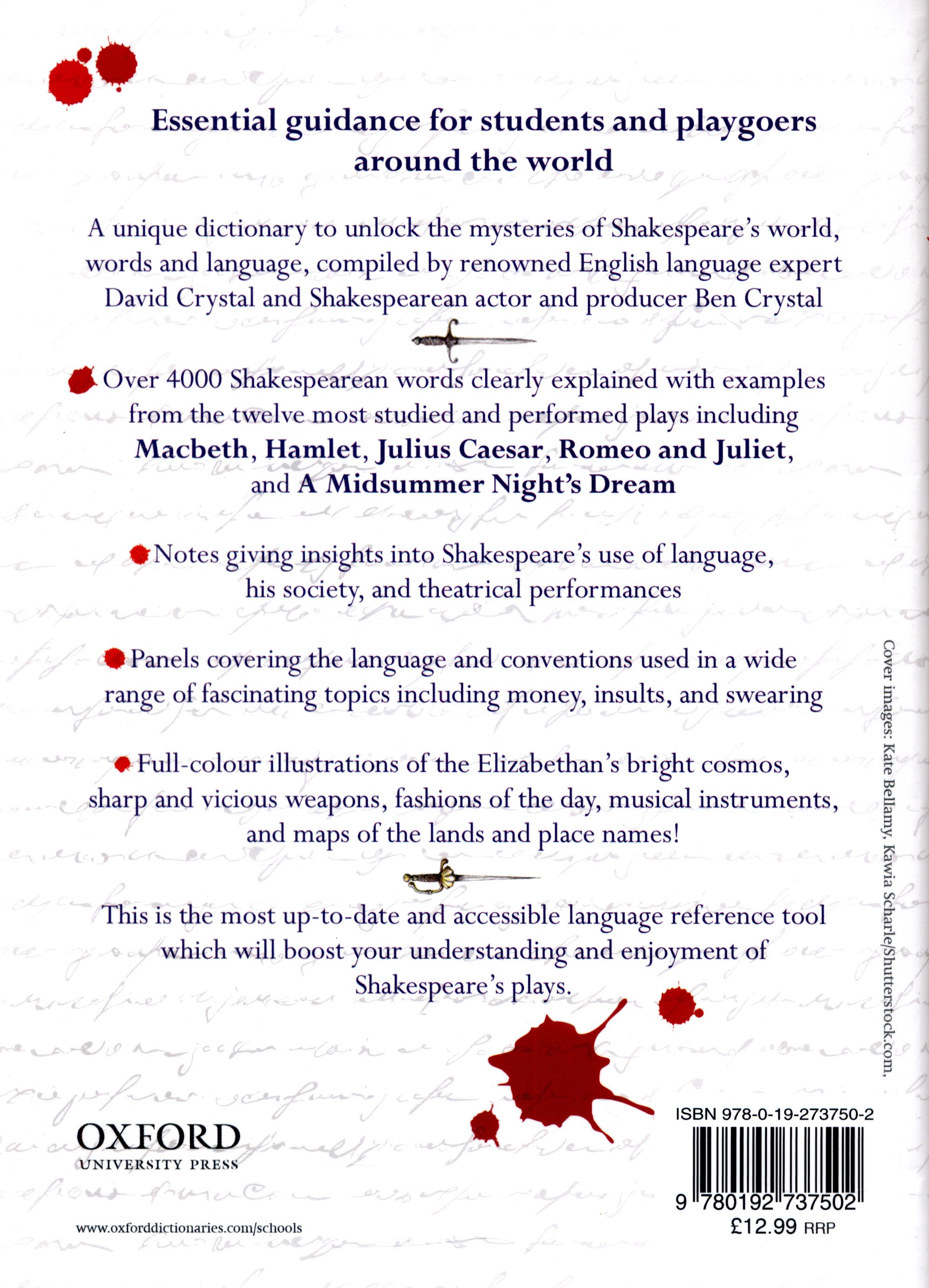 Oxford - Illustrated Shakespeare Dictionary