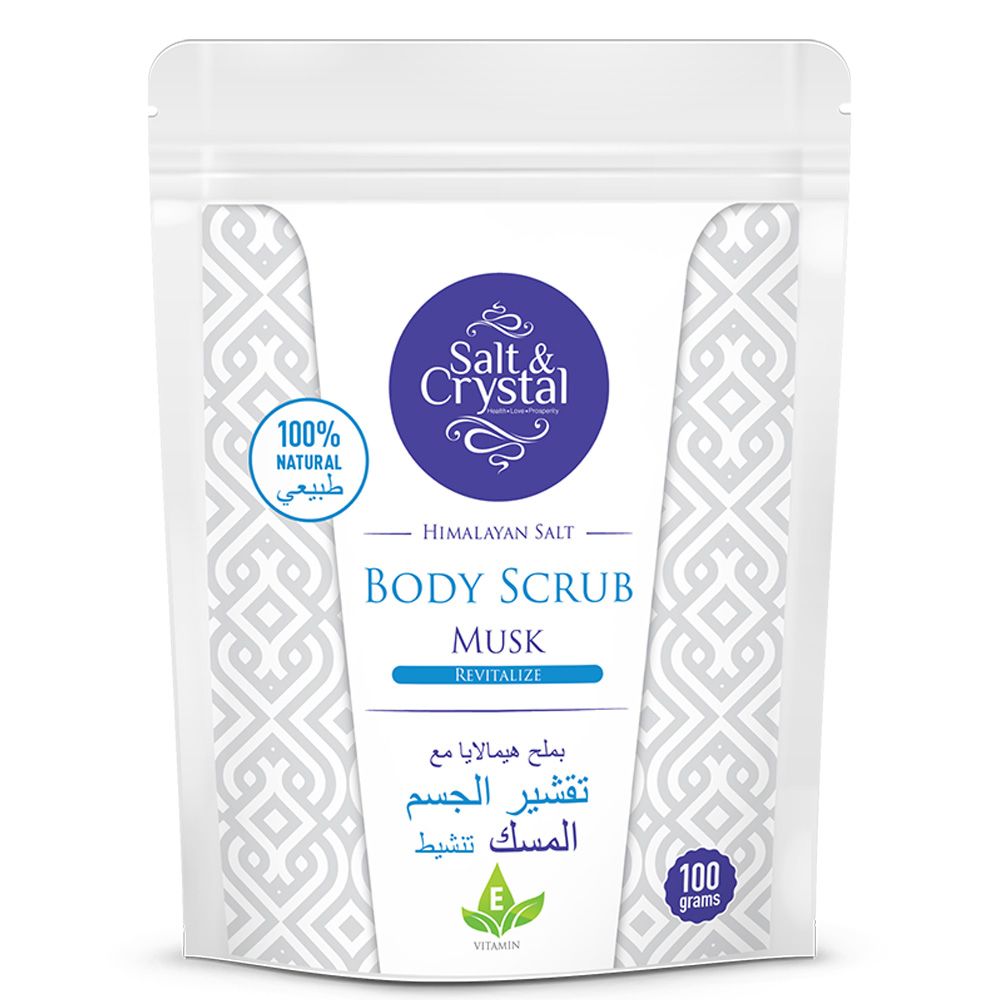 Salt & Crystal - Musk Himalayan Salt Body Scrub 100g