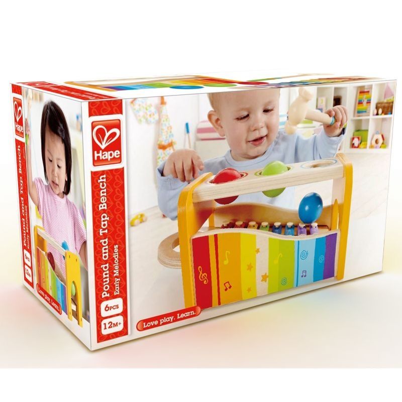 Hape Pound and Tap Bench - Musical Toy