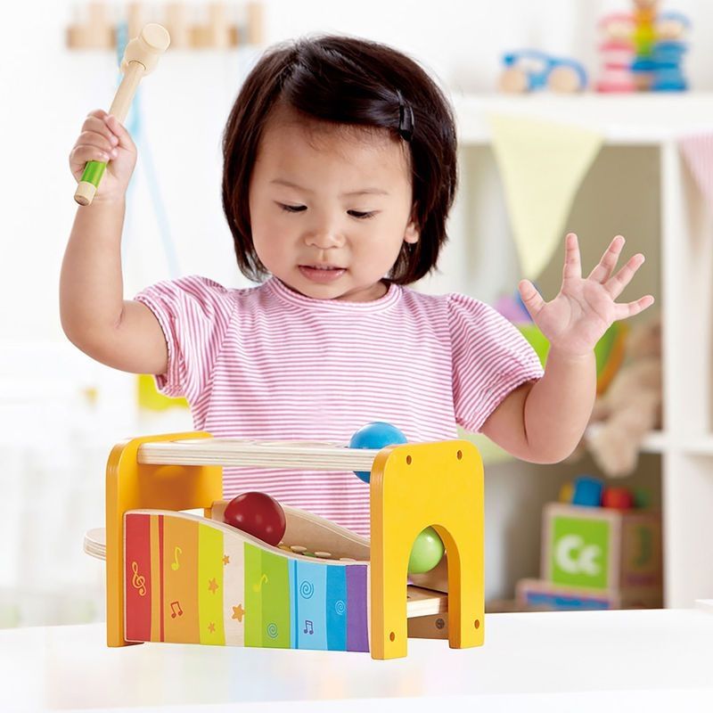 Hape Pound and Tap Bench - Musical Toy