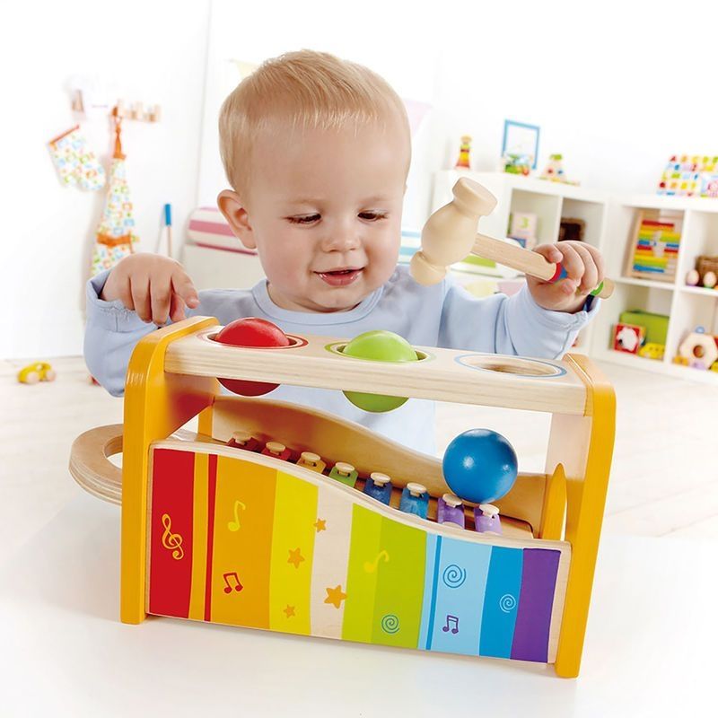 Hape Pound and Tap Bench - Musical Toy