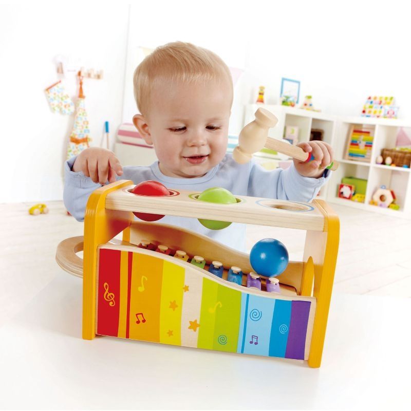 Hape Pound and Tap Bench - Musical Toy