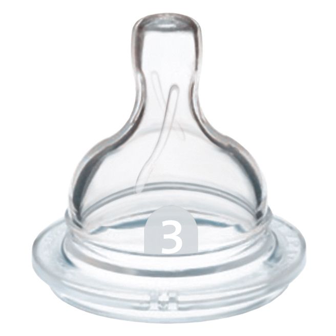 Philips Avent Sil Teats 3 Holdes - Pack of 2