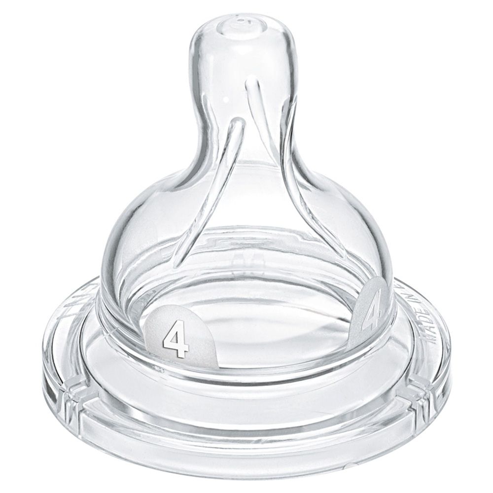 Philips Avent Silicone Teats 4 Holes