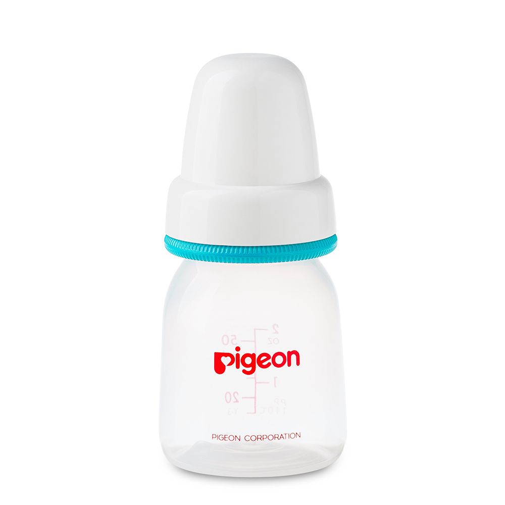 Pigeon - Plastic Feeding Bottle 50ml - Blue