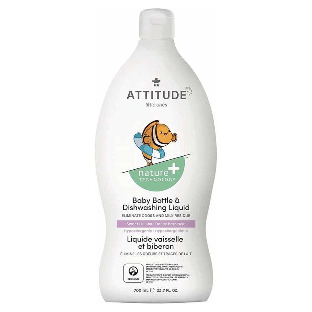 Attitude - Sweet Lullaby Baby Bottle & Dishwashing Liquid 700ml