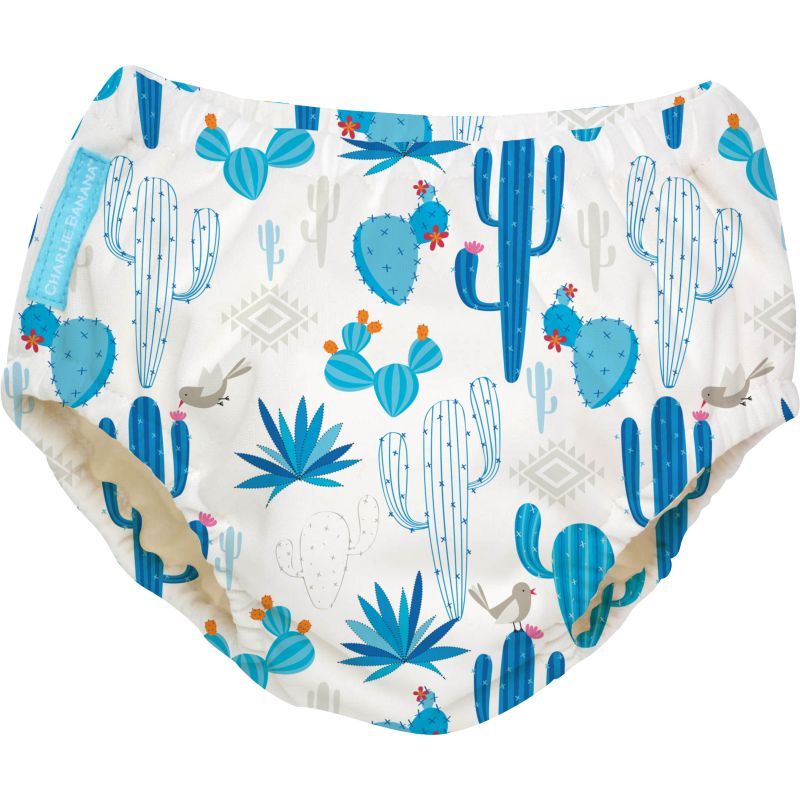 Charlie Banana - 2-in-1 Swim Diaper Pants - Cactus Azul