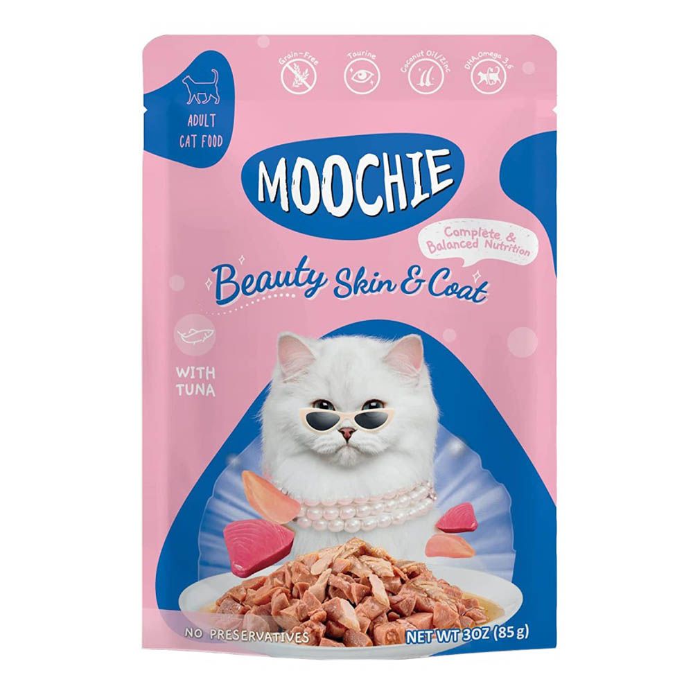 Moochie - Mince w/ Tuna - Beauty Skin & Coat 70g