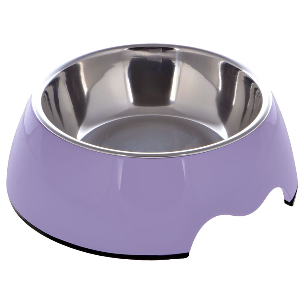 NutraPet - Melamine Round Bowl Small - Purple