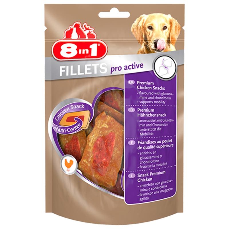 8in1 - Fillets Pro Active 80g Small