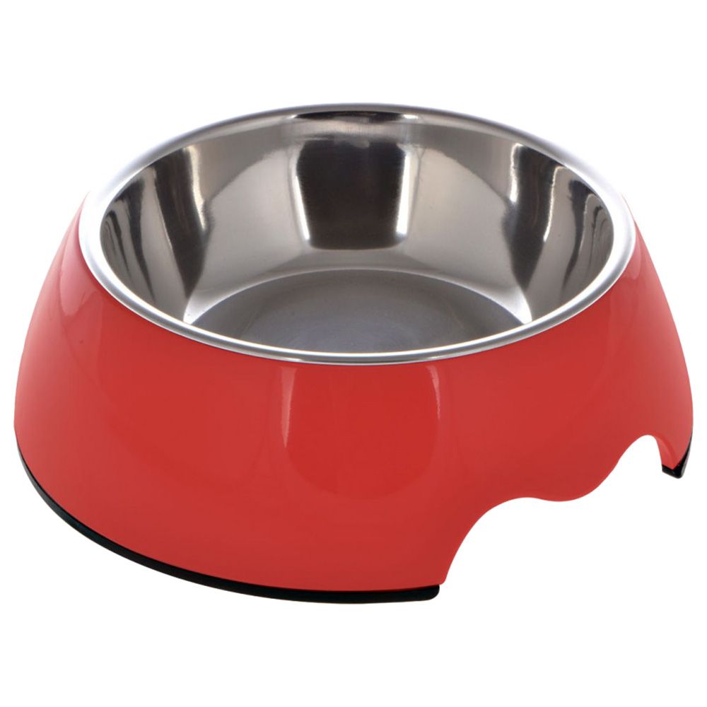 NutraPet - Melamine Round Bowl Large - Red