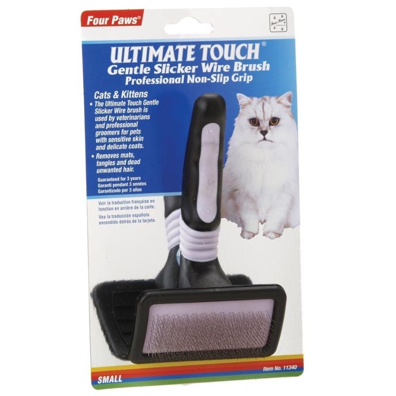 Four Paws Magic Coat Gentle Slicker Wire Brush Cats One Size