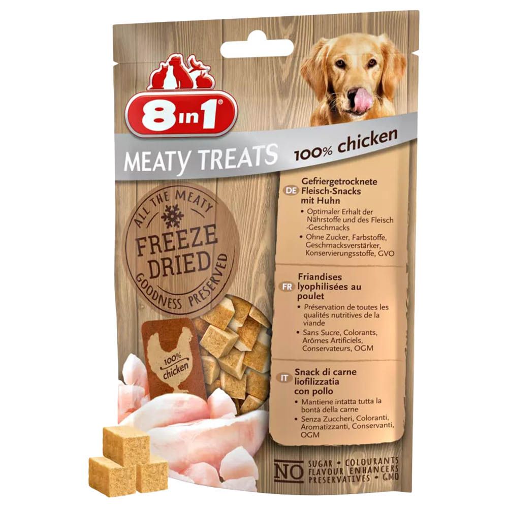 8in1 - Dog Freeze Dried Chicken 50g