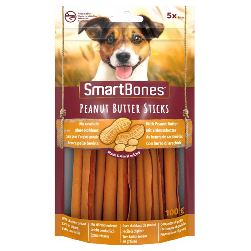 Smartbones - Peanut Butter Sticks 100g