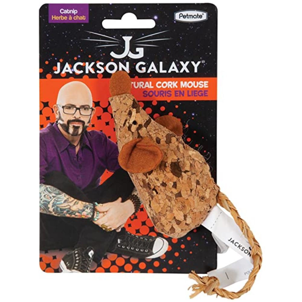 Petmate - Jackson Galaxy Natural Cork Mouse