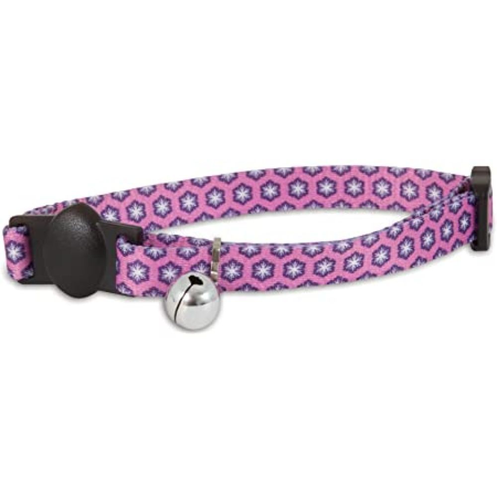 Petmate - Aspen Pet Fashion Cat Collar - 3/8" x 8-12" - Happy Violet