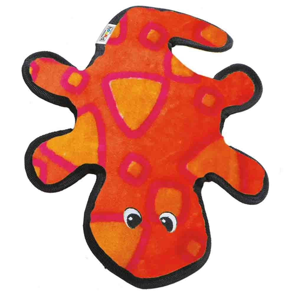 Outward Hound - Invincible Gecko 2 Squeakers - Orange