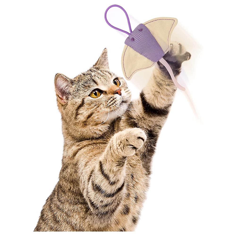 Petlinks - Ray Flyer Stingray Launcher Catnip Toy