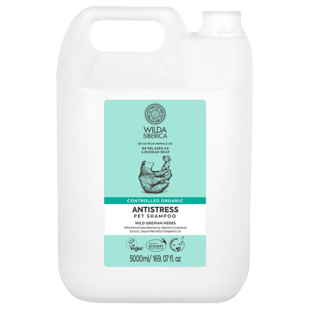 Wilda Siberica - Controlled Organic Antistress Pet Shampoo 5L