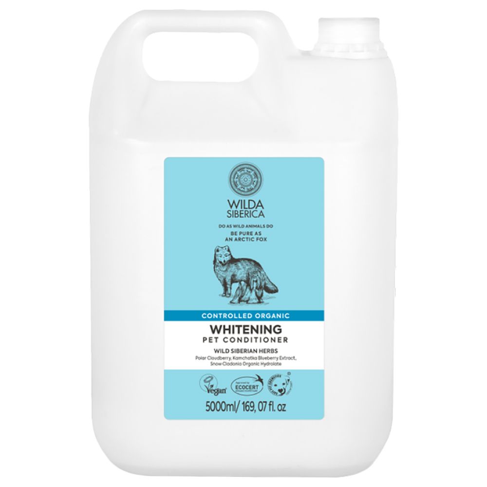 Wilda Siberica - Controlled Organic Whitening Pet Conditioner 5L