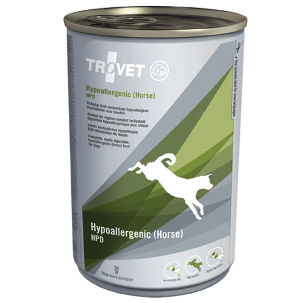 Trovet - Hypoallergenic Horse Dog Wet Can 400g