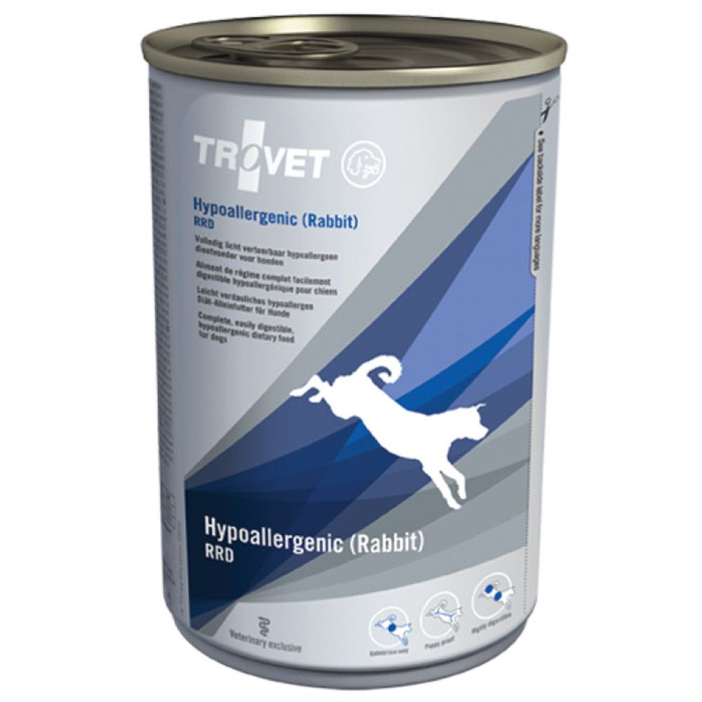 Trovet - Hypoallergenic Rabbit Dog Wet Can 400g