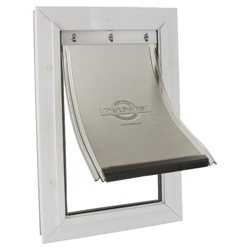 PetSafe - Aluminium Pet Door - Large - White