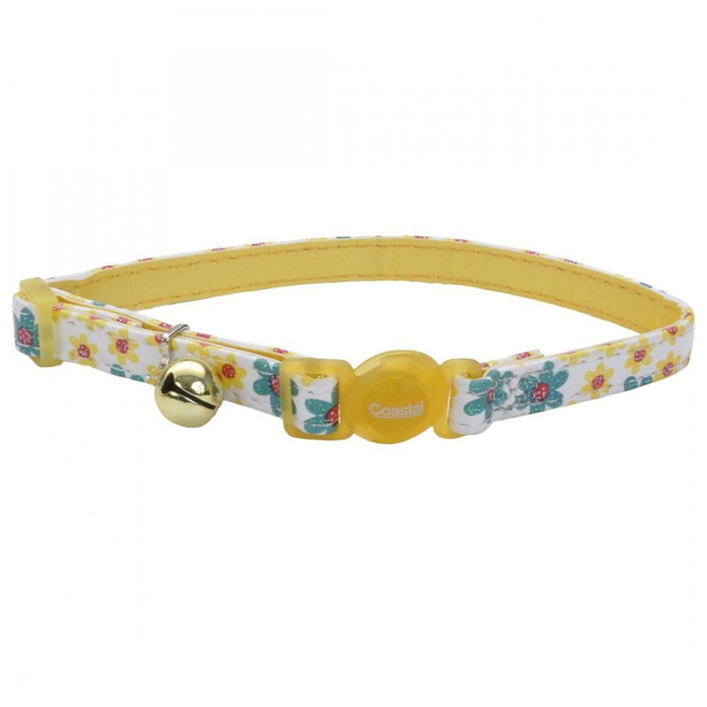 Coastal - 3/8" Safe Cat Frenzy Adjustable Collar - Yellow