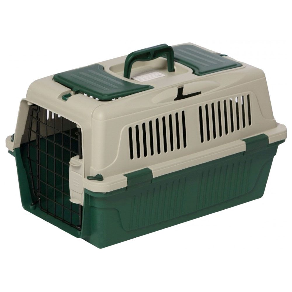 NutraPet - Dog & Cat Carrier Closed Top Dark Green