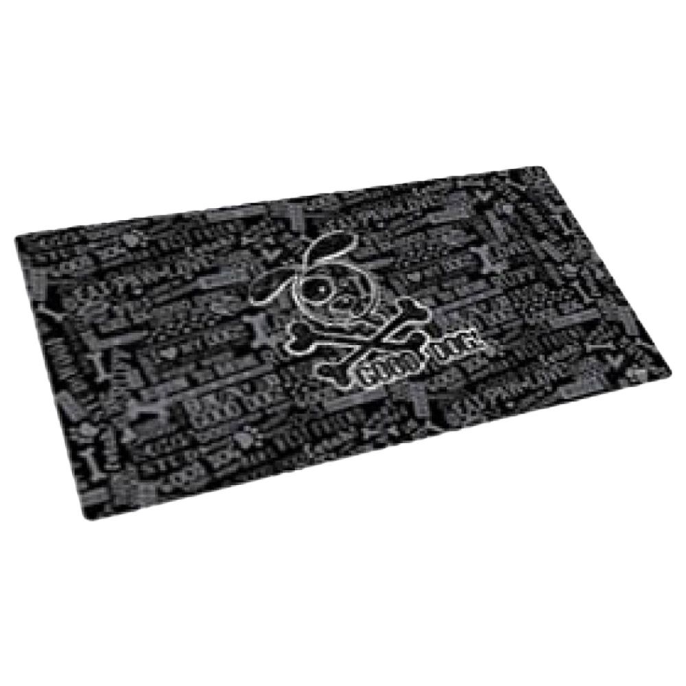 Drymate - Mat For Dog - Cross Bones / Black