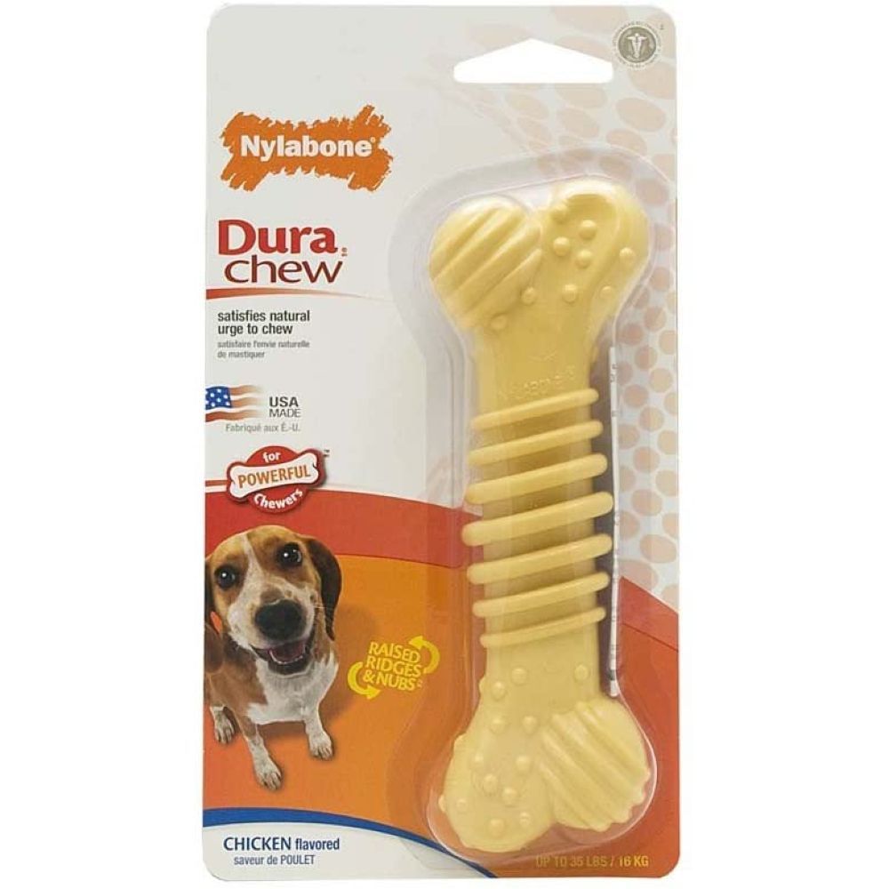 Nylabone - DuraChew Textured Chicken Blister Card Wolf