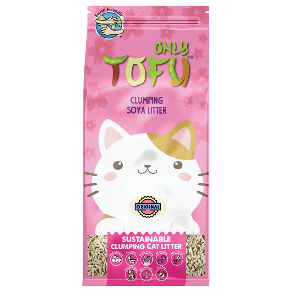 Nutrapet - Tofu Clumping Cat Litter Original Sticks - 7L