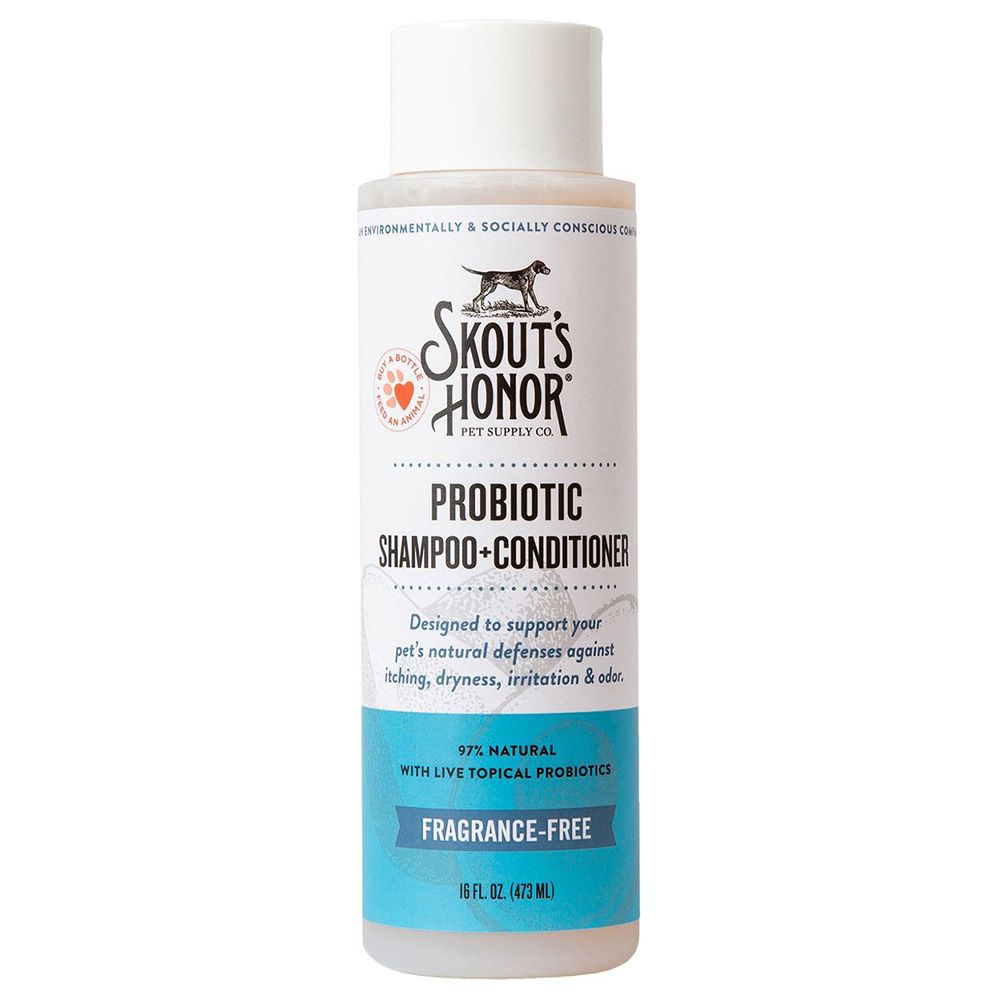 Skout's Honor - Pet Probiotic Shampoo & Conditioner 475ml - Unscented